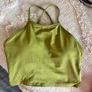 Olive Green Women's Strappy Top